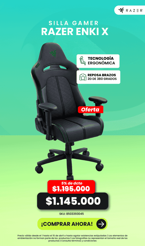 Silla Razer Enki