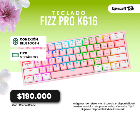 ´Teclado Fizz Pro K616